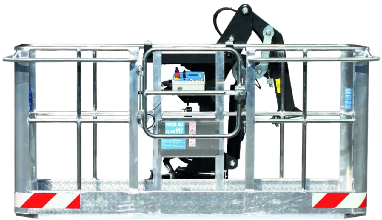 180º self-leveling aluminum man basket CPAG-3A-F - Навесное оборудование для Кранов-манипуляторов: фото 2 180º self-leveling aluminum man basket CPAG-3A-F - Навесное оборудование для Кранов-манипуляторов: фото 2