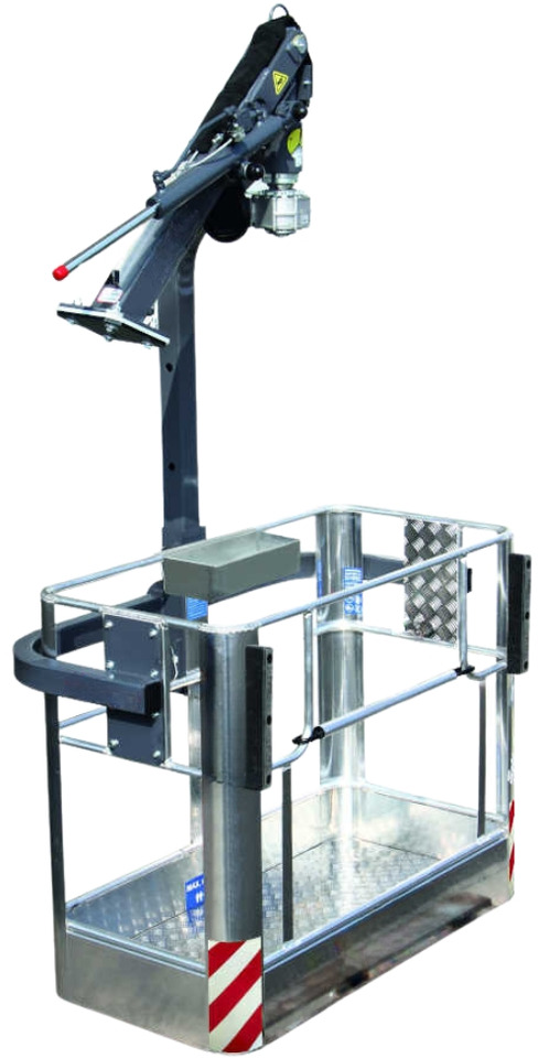 Навесное оборудование для Кранов-манипуляторов Rotating Height-Adjustable Man Basket CPGR-2A-F: фото 1