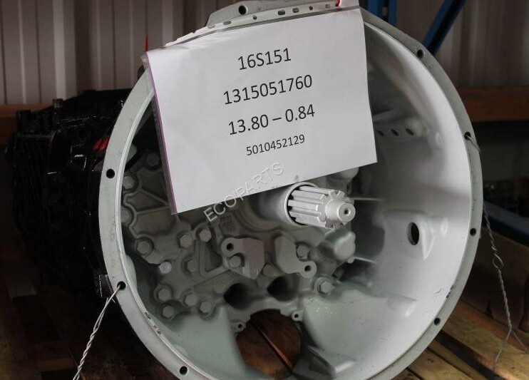 Renault 16S151 / 16S1620TD BOITE ENTIEREMENT RECONDITIONNEE GARANTIE 1 AN 1315051760 1315051822 1315051832 16S1620TD / 1341001002 / 5010545678 - Трансмиссия для Грузовиков: фото 1 Renault 16S151 / 16S1620TD BOITE ENTIEREMENT RECONDITIONNEE GARANTIE 1 AN 1315051760 1315051822 1315051832 16S1620TD / 1341001002 / 5010545678 - Трансмиссия для Грузовиков: фото 1