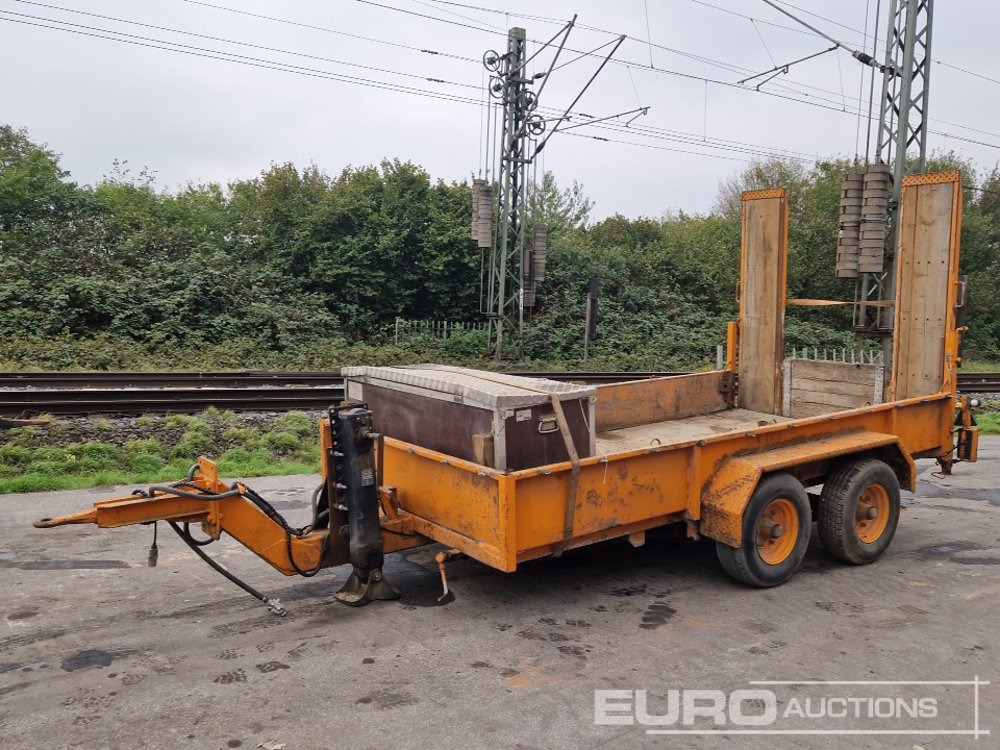 1999 Blumenrohr Twin Axle Trailer, Loading Ramps (German Reg. Docs. Available) - Прицеп для спецтехники: фото 1 1999 Blumenrohr Twin Axle Trailer, Loading Ramps (German Reg. Docs. Available) - Прицеп для спецтехники: фото 1