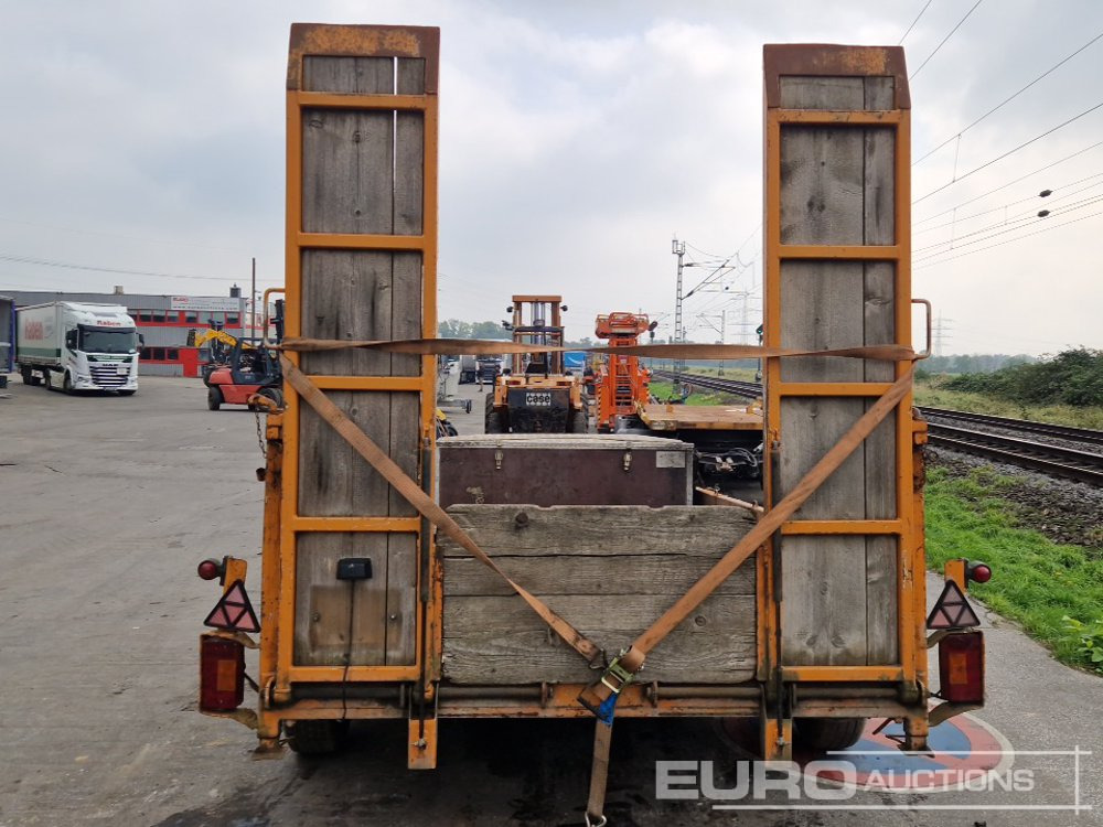 1999 Blumenrohr Twin Axle Trailer, Loading Ramps (German Reg. Docs. Available) - Прицеп для спецтехники: фото 4 1999 Blumenrohr Twin Axle Trailer, Loading Ramps (German Reg. Docs. Available) - Прицеп для спецтехники: фото 4
