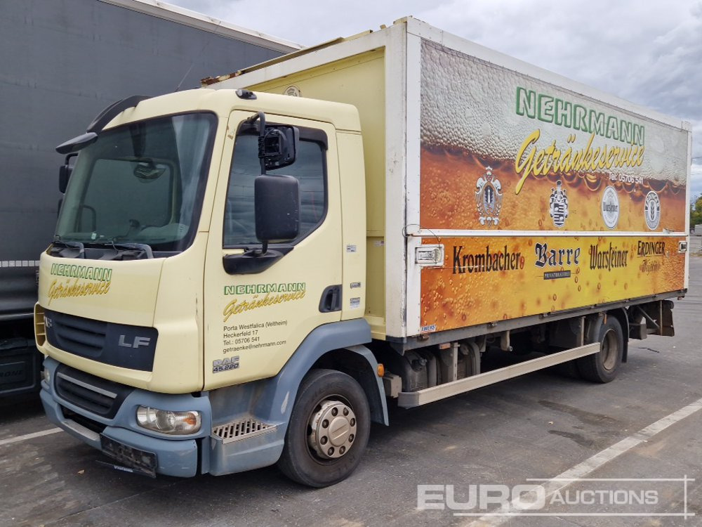 2007 DAF 45-220 - Грузовик с закрытым кузовом: фото 1 2007 DAF 45-220 - Грузовик с закрытым кузовом: фото 1
