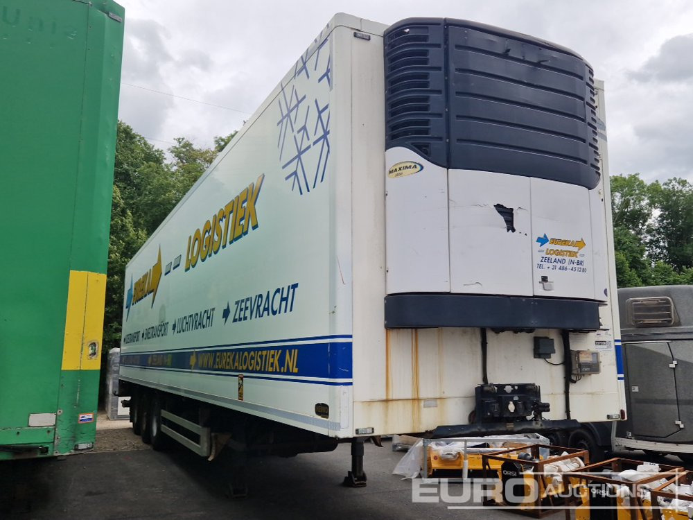 2008 Pacton 3 Axle Refridgerated Trailer, Carrier Maxima 1300, Dhollandia 1500kg Tail lift, Inside 2.70m Height(Dutch Reg. Docs. Available) - Полуприцеп-рефрижератор: фото 4 2008 Pacton 3 Axle Refridgerated Trailer, Carrier Maxima 1300, Dhollandia 1500kg Tail lift, Inside 2.70m Height(Dutch Reg. Docs. Available) - Полуприцеп-рефрижератор: фото 4