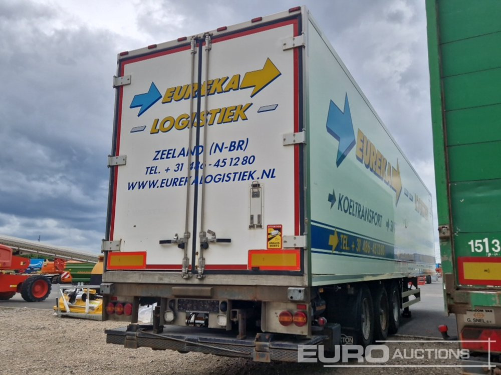 2008 Pacton 3 Axle Refridgerated Trailer, Carrier Maxima 1300, Dhollandia 1500kg Tail lift, Inside 2.70m Height(Dutch Reg. Docs. Available) - Полуприцеп-рефрижератор: фото 3 2008 Pacton 3 Axle Refridgerated Trailer, Carrier Maxima 1300, Dhollandia 1500kg Tail lift, Inside 2.70m Height(Dutch Reg. Docs. Available) - Полуприцеп-рефрижератор: фото 3