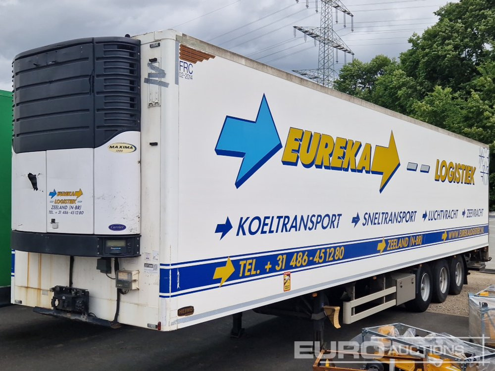 2008 Pacton 3 Axle Refridgerated Trailer, Carrier Maxima 1300, Dhollandia 1500kg Tail lift, Inside 2.70m Height(Dutch Reg. Docs. Available) - Полуприцеп-рефрижератор: фото 1 2008 Pacton 3 Axle Refridgerated Trailer, Carrier Maxima 1300, Dhollandia 1500kg Tail lift, Inside 2.70m Height(Dutch Reg. Docs. Available) - Полуприцеп-рефрижератор: фото 1
