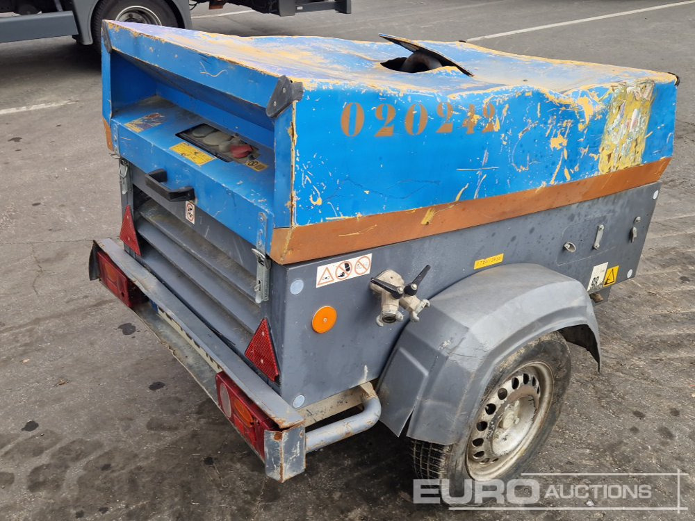 2011 Atlas Copco XAS47KD 92CFM - Воздушный компрессор: фото 3 2011 Atlas Copco XAS47KD 92CFM - Воздушный компрессор: фото 3