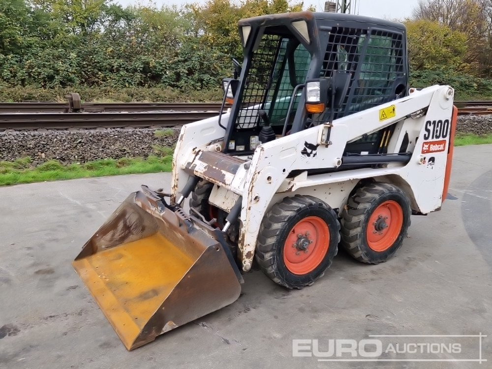 2011 Bobcat S100 - Мини-погрузчик с бортовым поворотом: фото 1 2011 Bobcat S100 - Мини-погрузчик с бортовым поворотом: фото 1