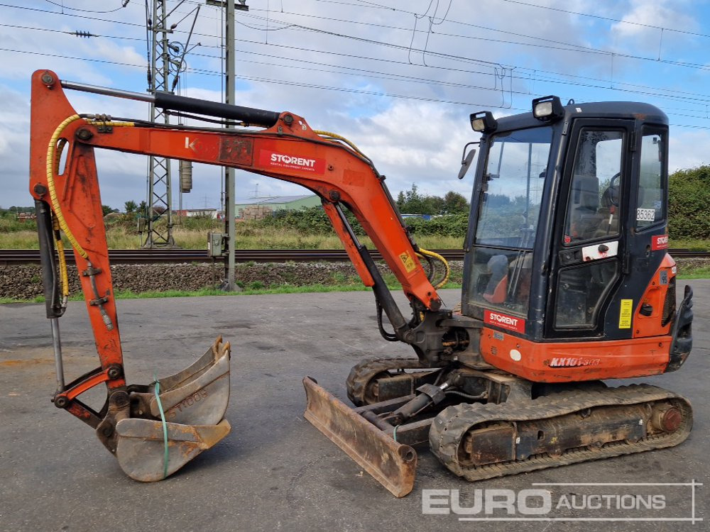 2012 Kubota KX101-3A3 - Мини-экскаватор: фото 1 2012 Kubota KX101-3A3 - Мини-экскаватор: фото 1