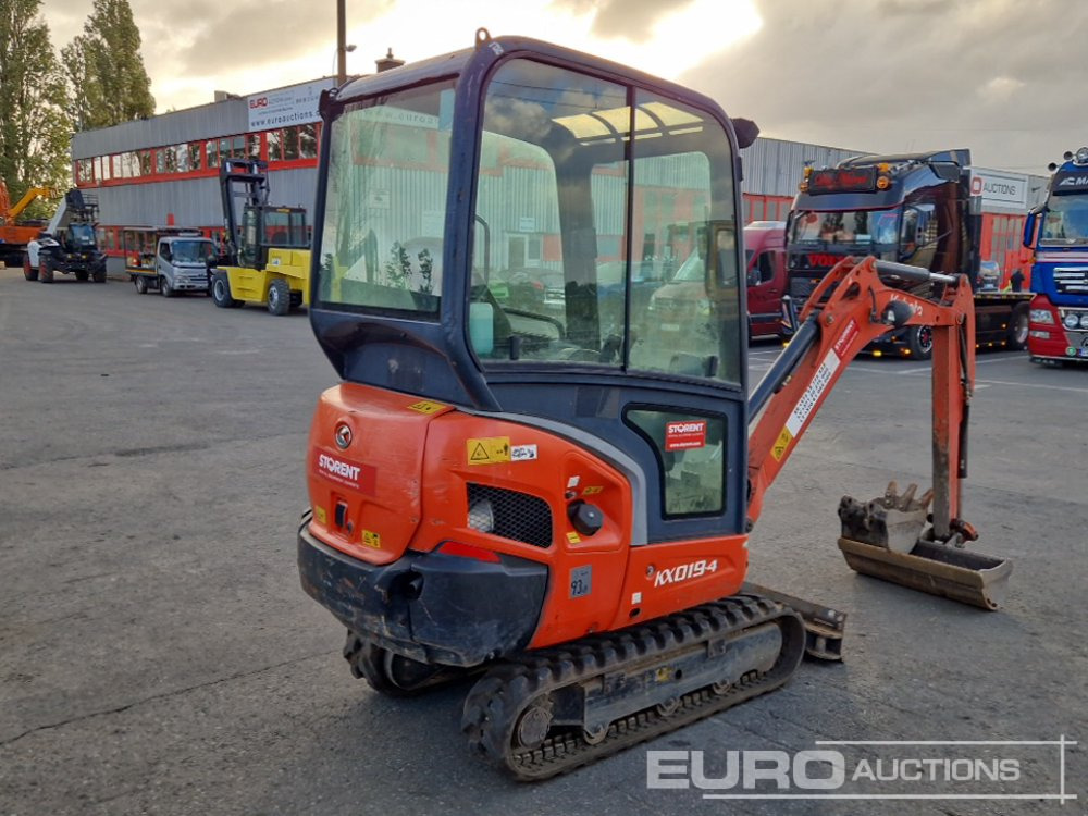 2014 Kubota KX019-4 - Мини-экскаватор: фото 5 2014 Kubota KX019-4 - Мини-экскаватор: фото 5