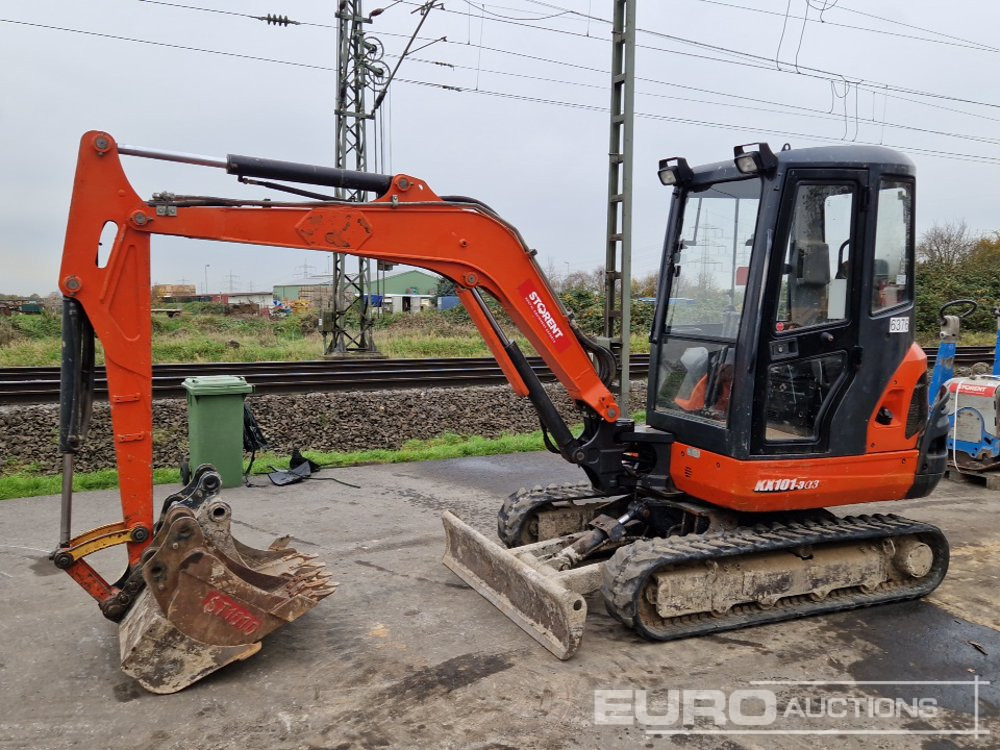 2014 Kubota KX101-3 A3 - Мини-экскаватор: фото 1 2014 Kubota KX101-3 A3 - Мини-экскаватор: фото 1
