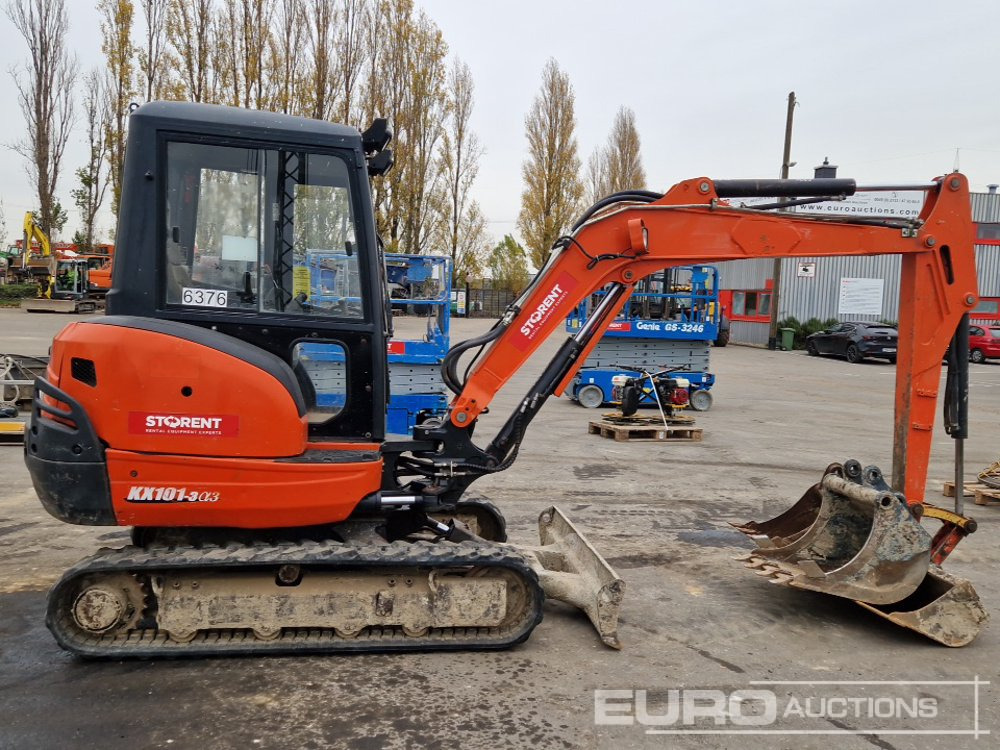 2014 Kubota KX101-3 A3 - Мини-экскаватор: фото 5 2014 Kubota KX101-3 A3 - Мини-экскаватор: фото 5