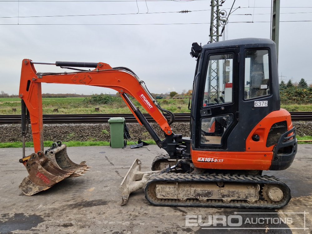 2014 Kubota KX101-3 A3 - Мини-экскаватор: фото 2 2014 Kubota KX101-3 A3 - Мини-экскаватор: фото 2
