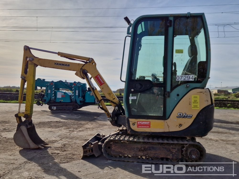 2014 Yanmar SV18 - Мини-экскаватор: фото 2 2014 Yanmar SV18 - Мини-экскаватор: фото 2