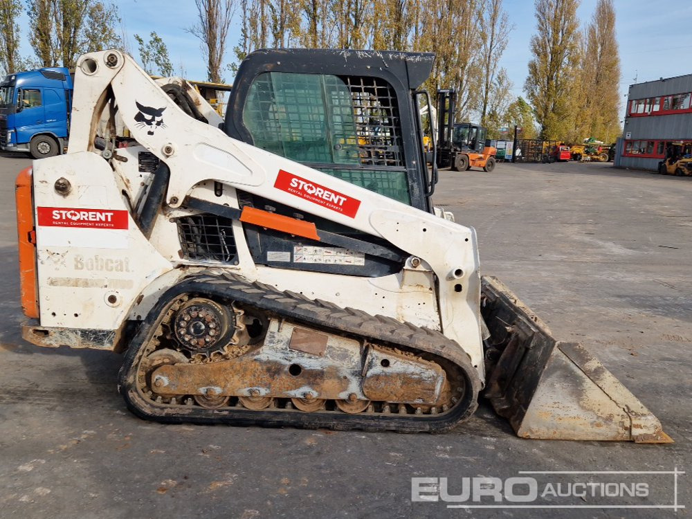 Мини-погрузчик с бортовым поворотом 2015 Bobcat T590: фото 6