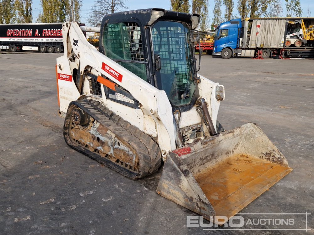 Мини-погрузчик с бортовым поворотом 2015 Bobcat T590: фото 7