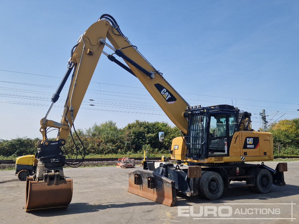 2016 CAT MH3022 - Колёсный экскаватор: фото 1 2016 CAT MH3022 - Колёсный экскаватор: фото 1