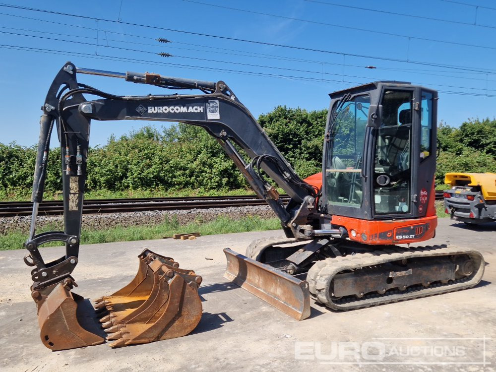 2016 Eurocomach 50ZT - Мини-экскаватор: фото 1 2016 Eurocomach 50ZT - Мини-экскаватор: фото 1