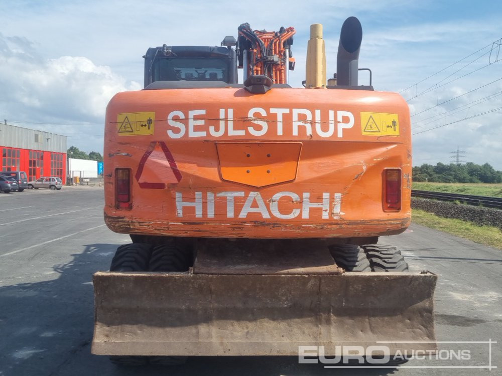 2016 Hitachi ZX190W-5B - Колёсный экскаватор: фото 4 2016 Hitachi ZX190W-5B - Колёсный экскаватор: фото 4
