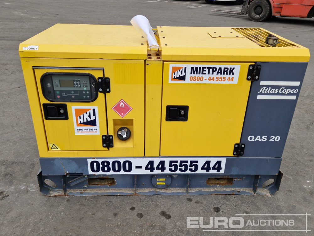 2017 Atlas Copco QAS20 - Электрогенератор: фото 2 2017 Atlas Copco QAS20 - Электрогенератор: фото 2