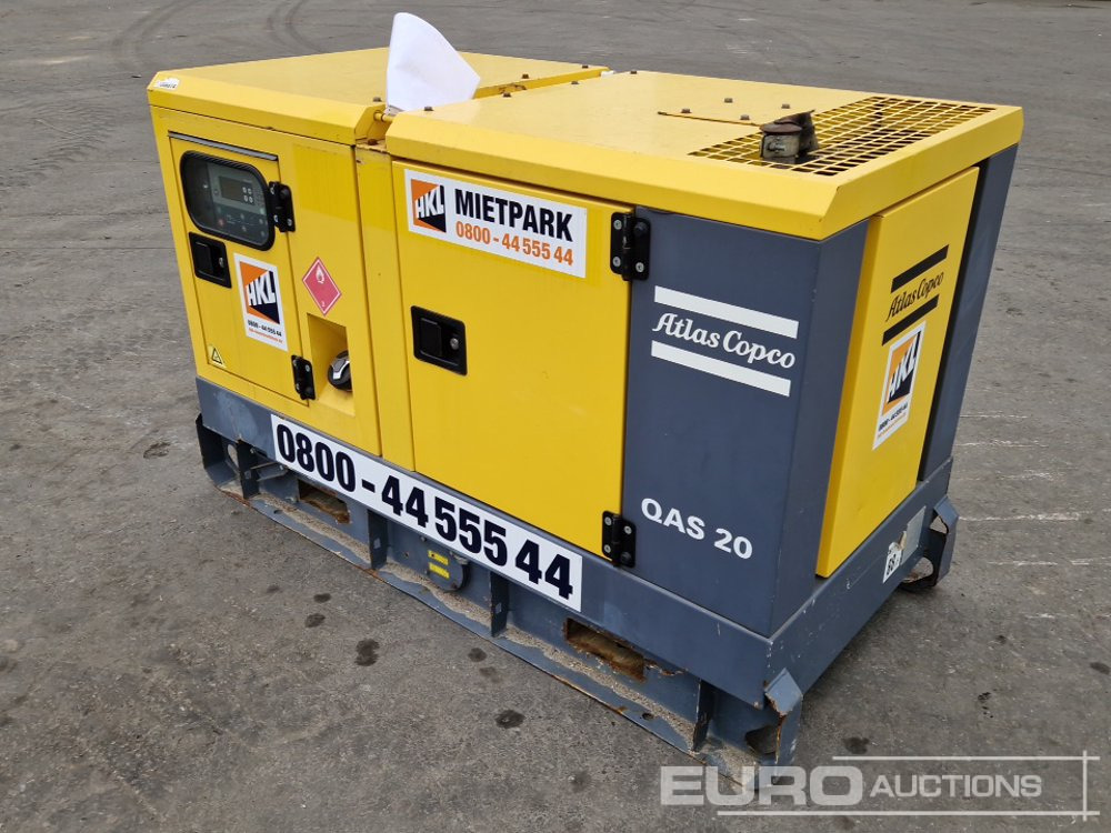 2017 Atlas Copco QAS20 - Электрогенератор: фото 3 2017 Atlas Copco QAS20 - Электрогенератор: фото 3