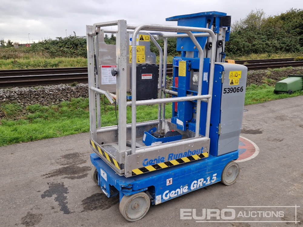 2017 Genie GR-15 - Подъёмник: фото 1 2017 Genie GR-15 - Подъёмник: фото 1