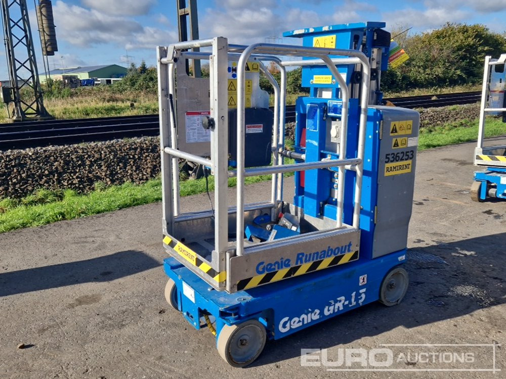 2017 Genie GR-15 - Подъёмник: фото 1 2017 Genie GR-15 - Подъёмник: фото 1