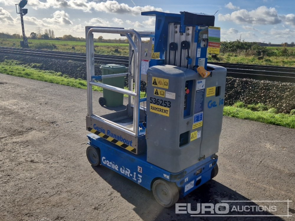 2017 Genie GR-15 - Подъёмник: фото 3 2017 Genie GR-15 - Подъёмник: фото 3