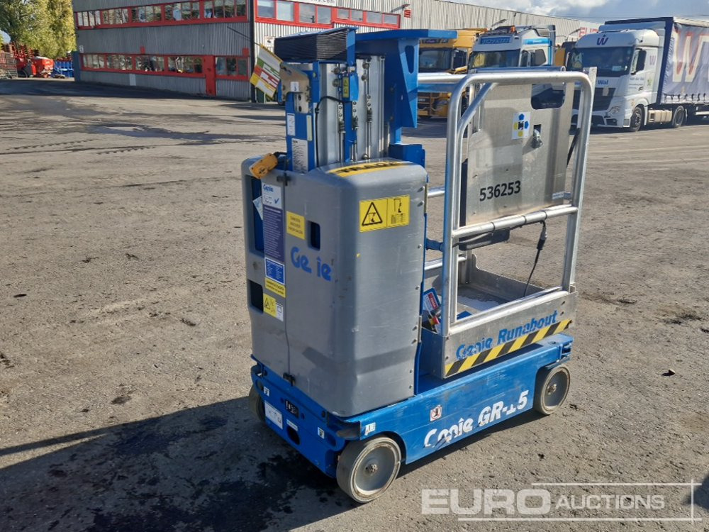 2017 Genie GR-15 - Подъёмник: фото 4 2017 Genie GR-15 - Подъёмник: фото 4