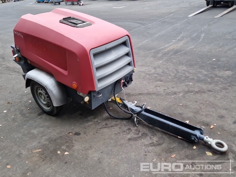 2018 Atlas Copco XAS38 80CFM - Воздушный компрессор: фото 4 2018 Atlas Copco XAS38 80CFM - Воздушный компрессор: фото 4