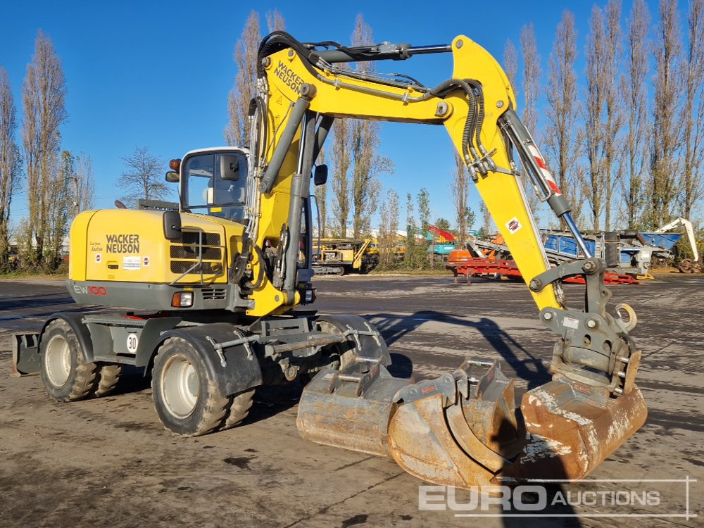 Колёсный экскаватор 2018 Wacker Neuson EW100: фото 7