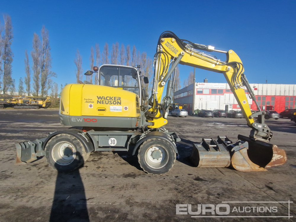 Колёсный экскаватор 2018 Wacker Neuson EW100: фото 6