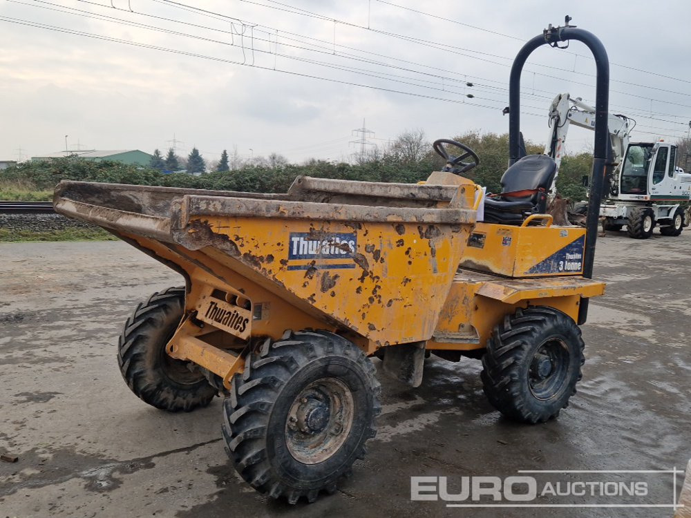 2019 Thwaites 3 Ton Dumper, Rollbar - Мини-самосвал: фото 1 2019 Thwaites 3 Ton Dumper, Rollbar - Мини-самосвал: фото 1