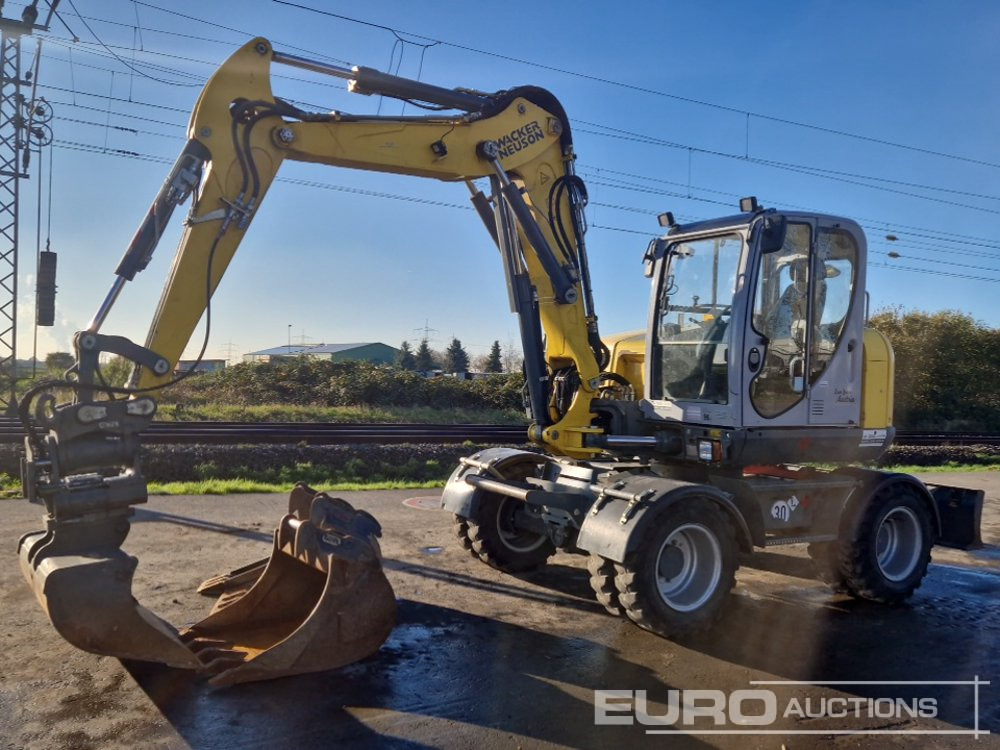 2019 Wacker Neuson EW100 - Колёсный экскаватор: фото 1 2019 Wacker Neuson EW100 - Колёсный экскаватор: фото 1