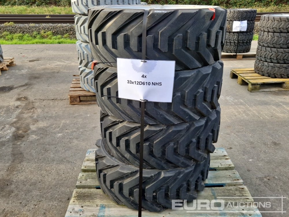 33x12D610 NHS Tyres with Rims (4 of) - Шина: фото 1 33x12D610 NHS Tyres with Rims (4 of) - Шина: фото 1