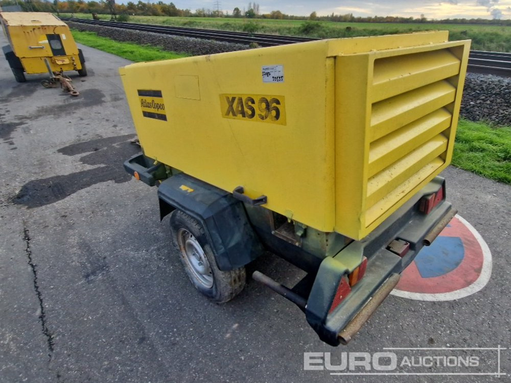 Atlas Copco XAS 96 Single Axle Compressor - Воздушный компрессор: фото 2 Atlas Copco XAS 96 Single Axle Compressor - Воздушный компрессор: фото 2