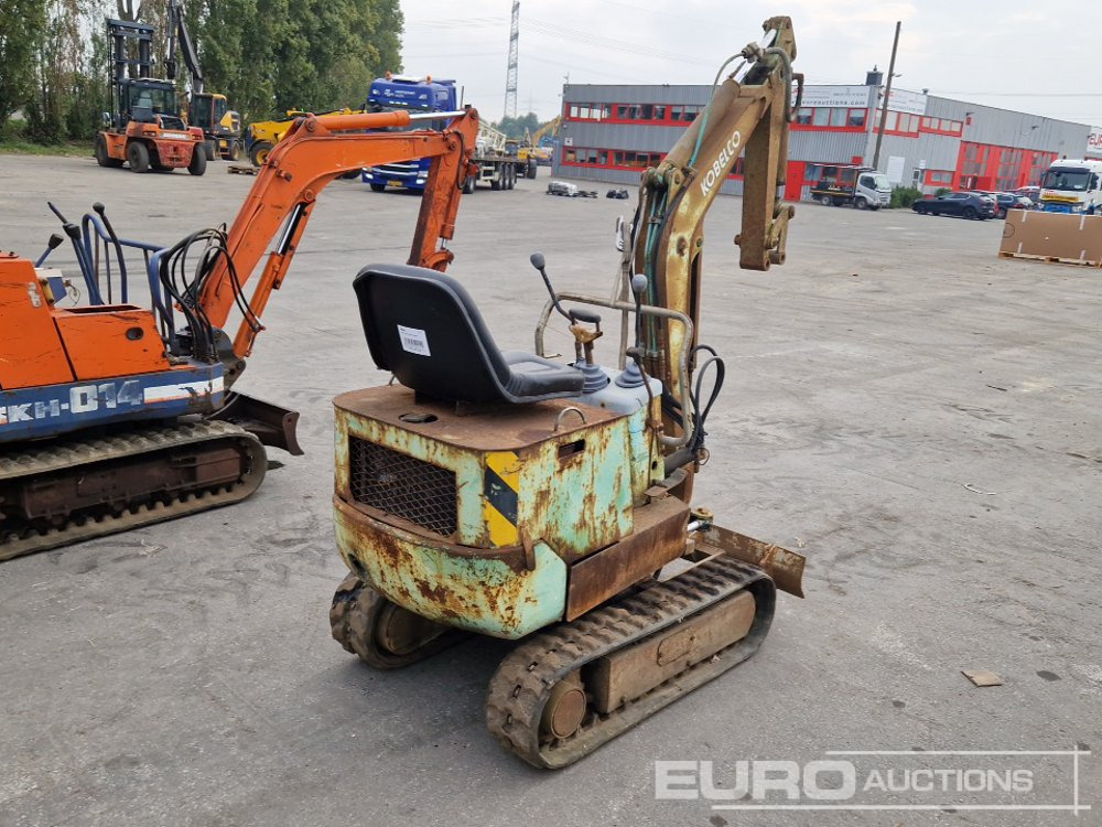 Kobelco Rubber Tracks, Blade, Offset - Мини-экскаватор: фото 4 Kobelco Rubber Tracks, Blade, Offset - Мини-экскаватор: фото 4