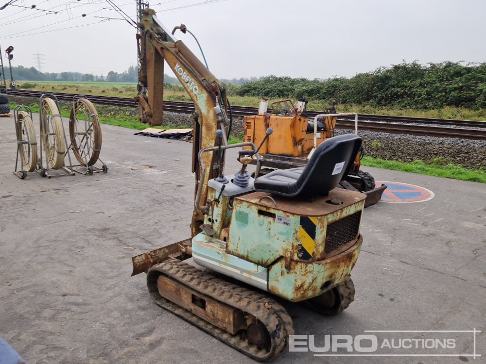 Kobelco Rubber Tracks, Blade, Offset - Мини-экскаватор: фото 3 Kobelco Rubber Tracks, Blade, Offset - Мини-экскаватор: фото 3