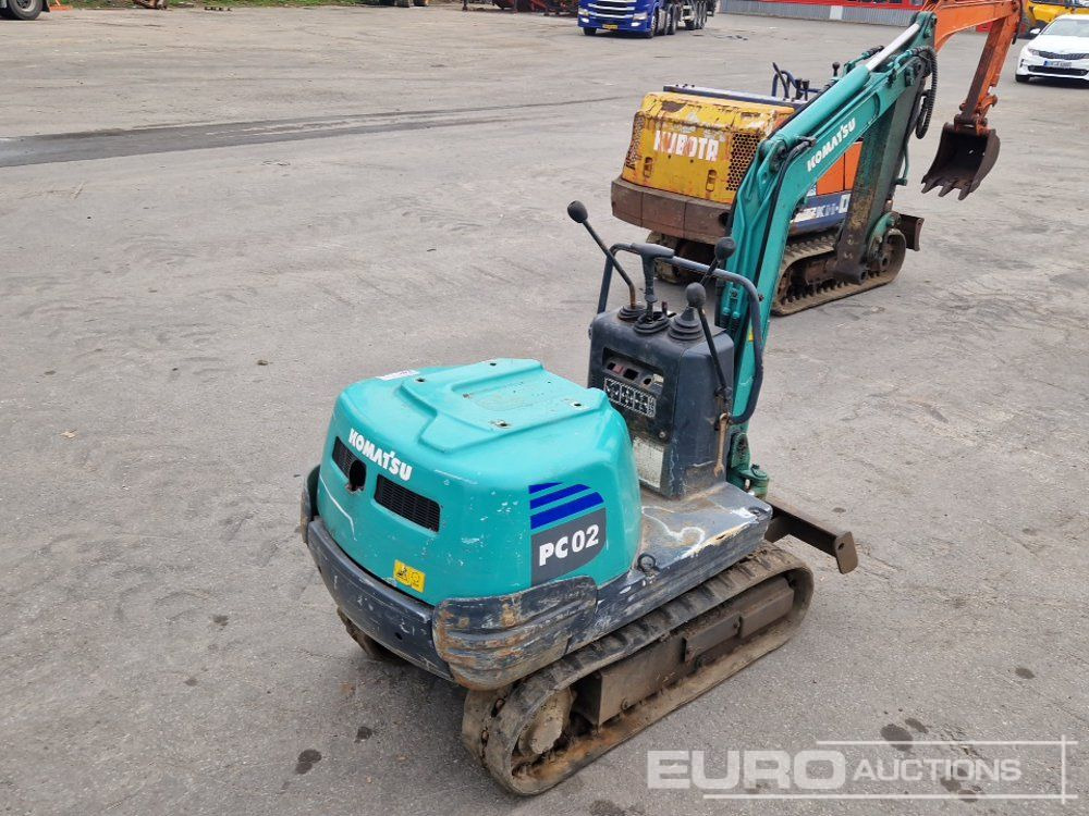 Komatsu PC02-1A - Мини-экскаватор: фото 4 Komatsu PC02-1A - Мини-экскаватор: фото 4