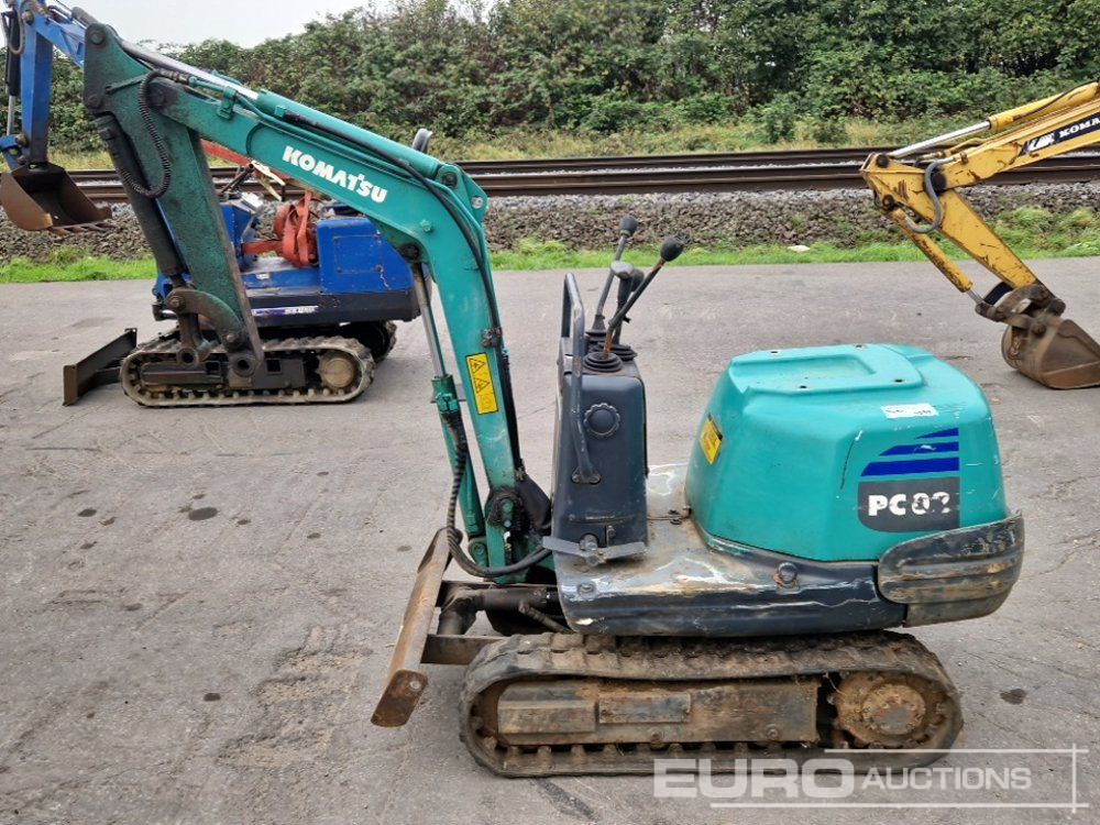 Komatsu PC02-1A - Мини-экскаватор: фото 2 Komatsu PC02-1A - Мини-экскаватор: фото 2