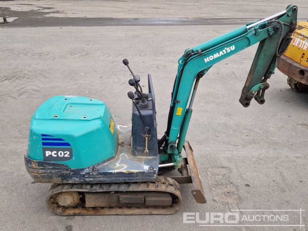 Komatsu PC02-1A - Мини-экскаватор: фото 5 Komatsu PC02-1A - Мини-экскаватор: фото 5