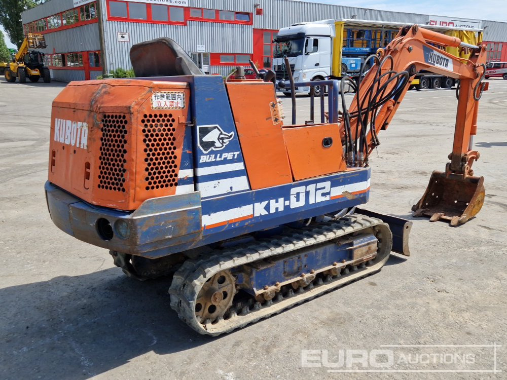 Kubota KH-012 - Мини-экскаватор: фото 4 Kubota KH-012 - Мини-экскаватор: фото 4