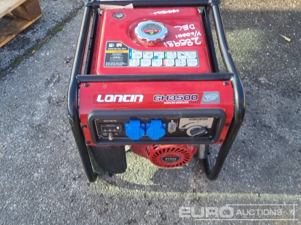 Loncin GH3500 - Электрогенератор: фото 4 Loncin GH3500 - Электрогенератор: фото 4