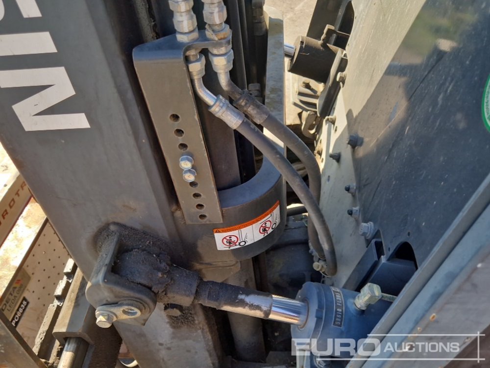 Вилочный погрузчик Nissan Electric Forklift 3 Stage Mast, Free Lift Mast, Side Shift, Forks, Charger: фото 20