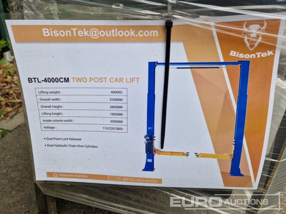 Оборудование для гаражей/ Мастерских Unused 2025 Bisontek BTL-4000CM: фото 7 Оборудование для гаражей/ Мастерских Unused 2025 Bisontek BTL-4000CM: фото 7