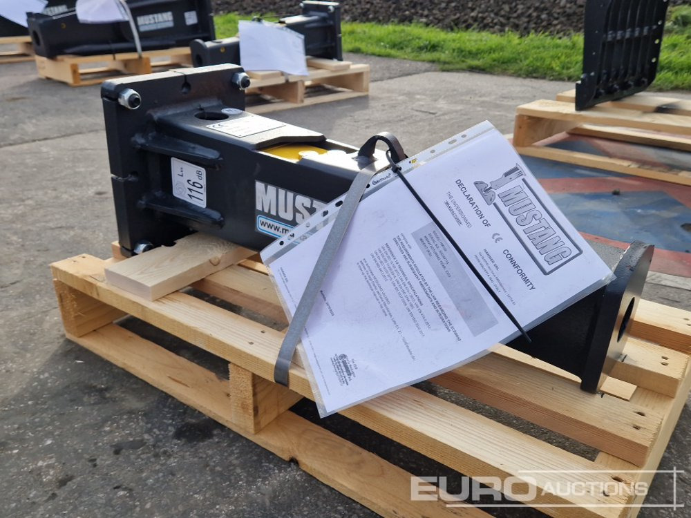 Unused 2025 Mustang HM100 - Гидромолот: фото 3 Unused 2025 Mustang HM100 - Гидромолот: фото 3