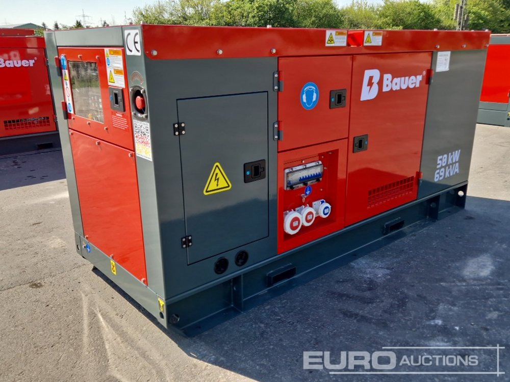 Unused Bauer GFS-50KW - Электрогенератор: фото 1 Unused Bauer GFS-50KW - Электрогенератор: фото 1