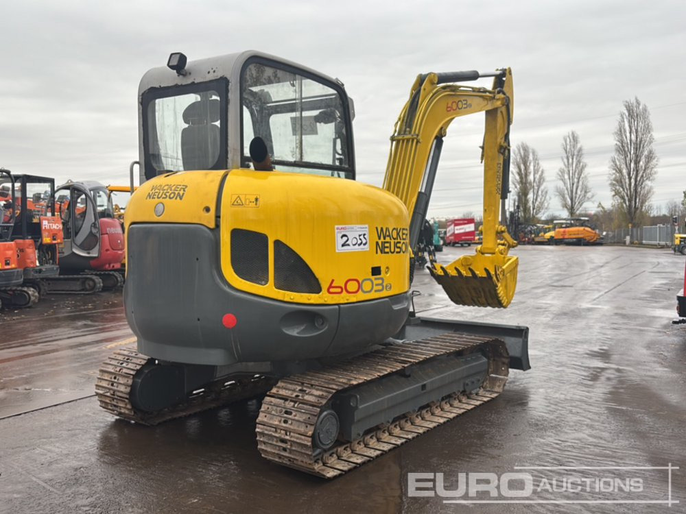 Wacker Neuson 6003 - Мини-экскаватор: фото 5 Wacker Neuson 6003 - Мини-экскаватор: фото 5
