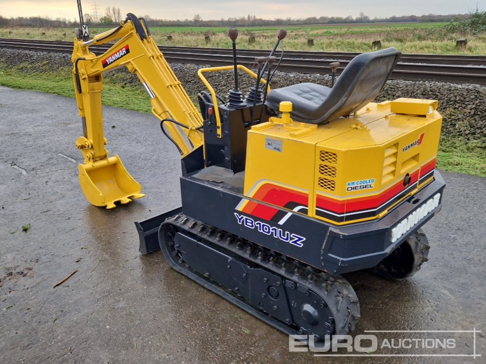 Yanmar YB101UZ - Мини-экскаватор: фото 3 Yanmar YB101UZ - Мини-экскаватор: фото 3