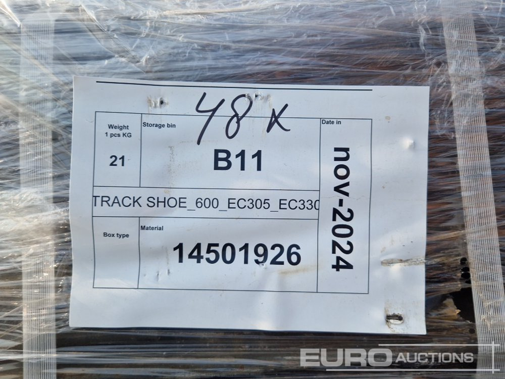 Запчасти для Экскаваторов 600mm Steel Track Plates, Volvo EC305/EC330 (2 of): фото 17