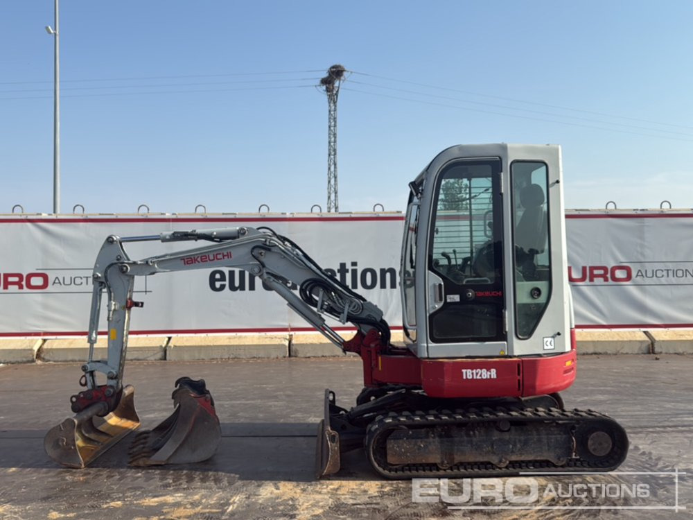 2010 Takeuchi TB128FR - Мини-экскаватор: фото 2 2010 Takeuchi TB128FR - Мини-экскаватор: фото 2
